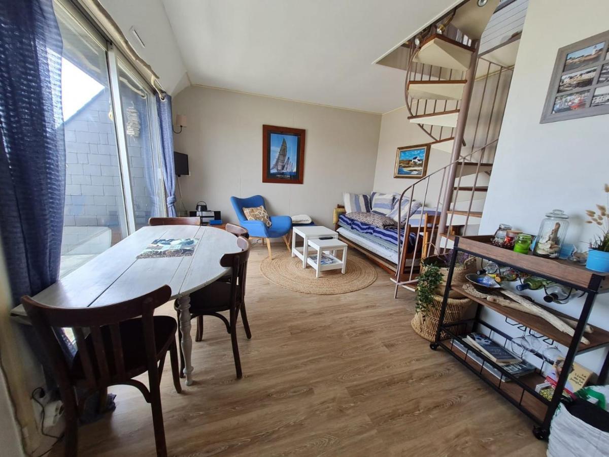 Duplex face à la mer - Le Studio d'Adal Quiberon Exterior foto